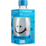 Fľaša SodaStream Smiley 0,5 l, modrá