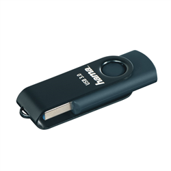 Flash disk Hama USB 3.0 Rotate, 128 GB, 70 MB/s, petrolejovo modrý