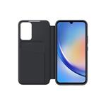 Flipové puzdro Samsung Smart View EF-ZA346C pre Samsung Galaxy A34, čierne