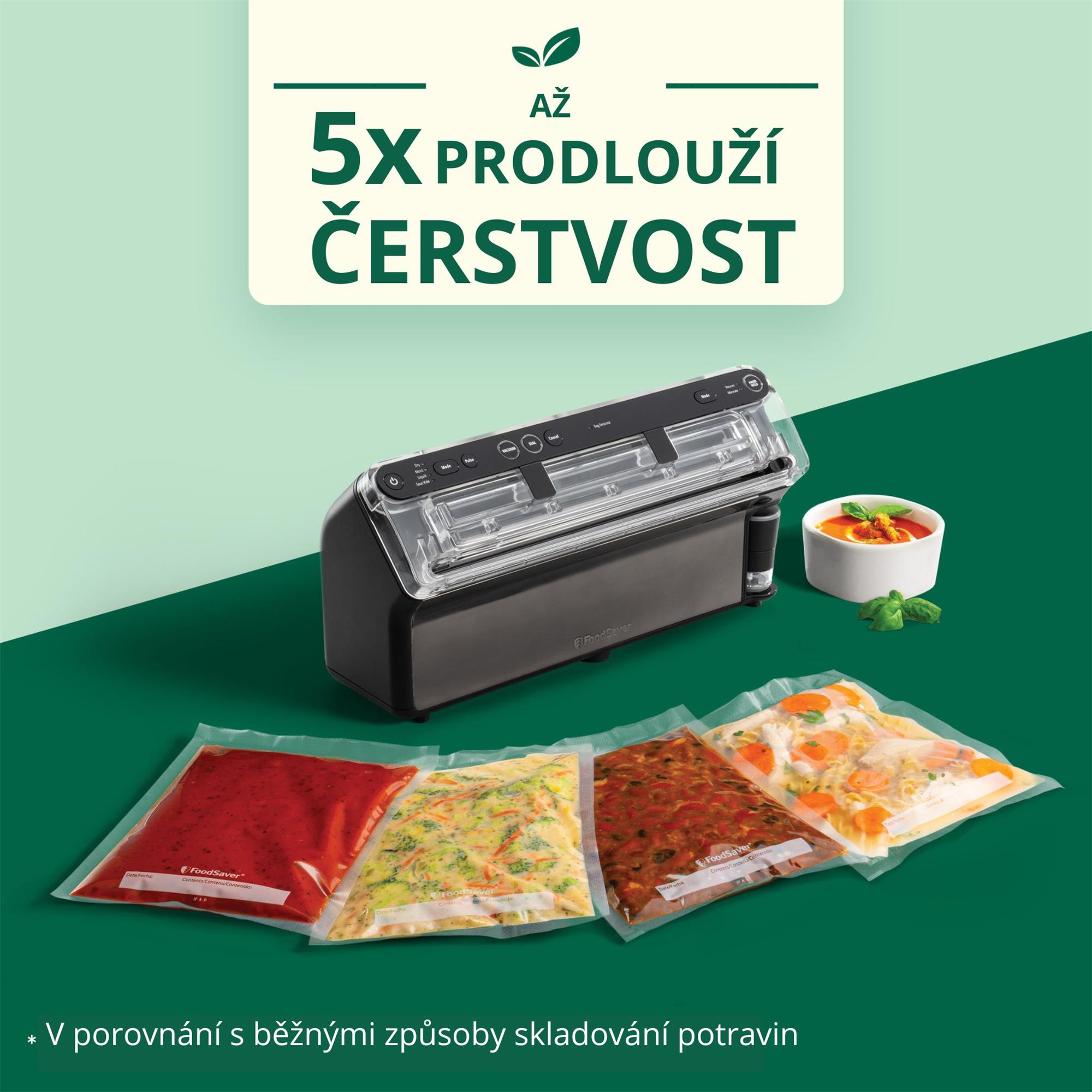 FoodSaver VS5910X Vakuová svářečka fólií Elite All-in-One Liquid+™