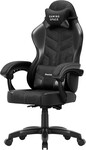 Force 2.7 Black Carbon velour gaming chair