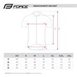 Force dres ASCENT zeleno-fluo vel.M