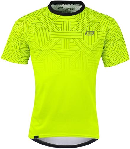 Force dres CITY fluo-černý vel.S
