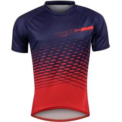 Force dres MTB ANGLE modro-červený vel.L