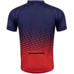 Force dres MTB ANGLE modro-červený veľkosť S