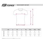 Force dres MTB ANGLE modrý vel.S