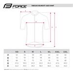 Force dres VIEW černo-modro-bílý vel.3XL