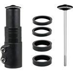 FORCE ECO - Predĺženie vidlice 1 1/8''Al, čierna matná