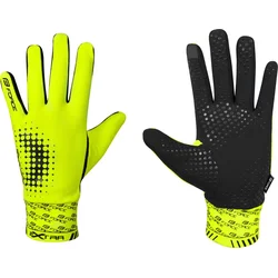 FORCE EXTRA jaro-podzim rukavice, fluo vel.XS