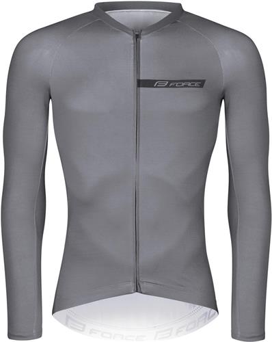 Force jersey CHARM šedá veľkosť M