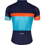 Force jersey SPRAY modro-oranžový veľkosť L
