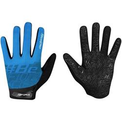 FORCE MTB SWIPE letné rukavice, modré veľkosť XL