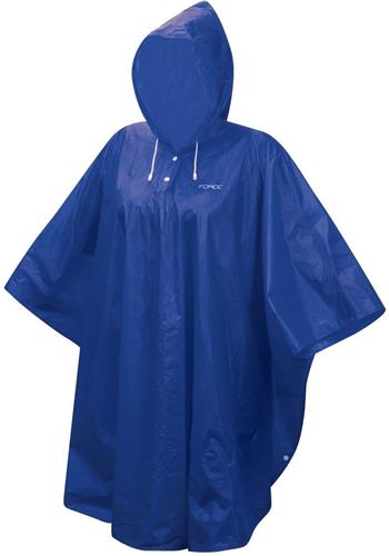 FORCE poncho nepromokavé, modré vel.L-XXL