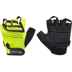 FORCE SPORT, letné rukavice fluo veľkosť L