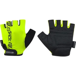 FORCE SQUARE KID, fluo rukavice vel.M