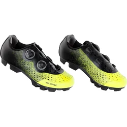FORCE tretry MTB SCORE, fluo-černé vel.46