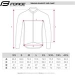 FORCE zimná bunda FROST softshell čierna-fluo veľkosť 4XL