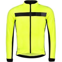 FORCE zimní bunda FROST softshell fluo-černá vel.S