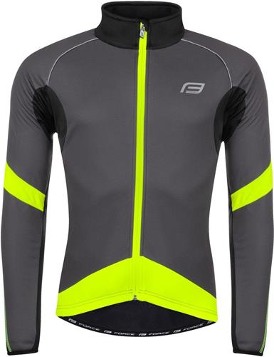 FORCE zimní bunda X70 windster šedo-černo-fluo vel.XXL