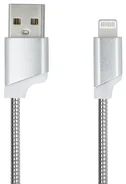 Forever DATAPIP5TFOMESI DATOVÝ KABEL TFO PRO APPLE IPHONE 5 - METAL STŘÍBRNÝ