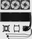 Fractal Design Radius 360 RGB, Black
