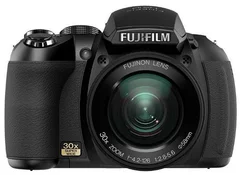 FUJIFILM kompakt FinePix HS10EXR, 10MPix, 30x zoom, černá, FullHD video, HDMI