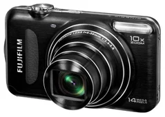 FUJIFILM kompakt FinePix T200, 14MPix, 10x zoom, černá, HD video, 2,7" LCD