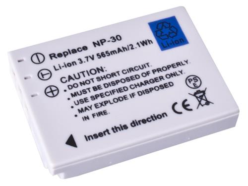 Fujifilm NP-30 Li-Ion 3.7V 565mAh 2.1Wh DIFU-NP30-633