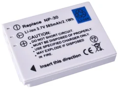 Fujifilm NP-30 Li-Ion 3.7V 565mAh 2.1Wh DIFU-NP30-633