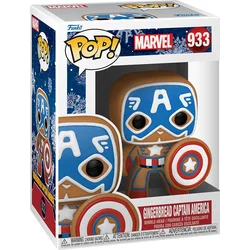Funko POP Marvel: Holiday - Gingerbread Captain America