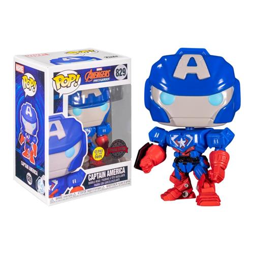 Funko POP Marvel: Marvel Mech- CapAmerica(GW)