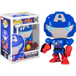 Funko POP Marvel: Marvel Mech- CapAmerica(GW)