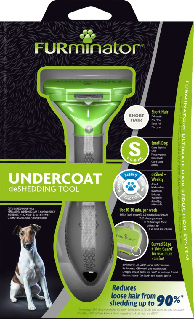 FURminator hrablo S Short Hair pro psy