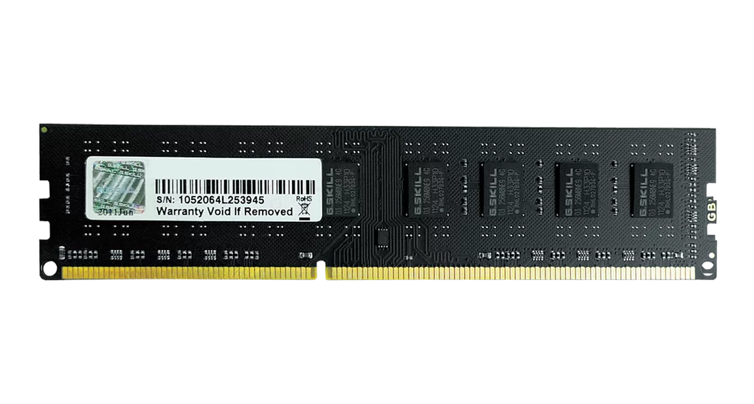 G.Skill Value Series DDR3 8GB 1333MHz, value retail