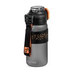 G21 Fľaša na pitie 600 ml 2v1, sivá mrazená