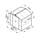 G21 GAH 407, Záhradný domček 213 x 191 cm, hnedá
