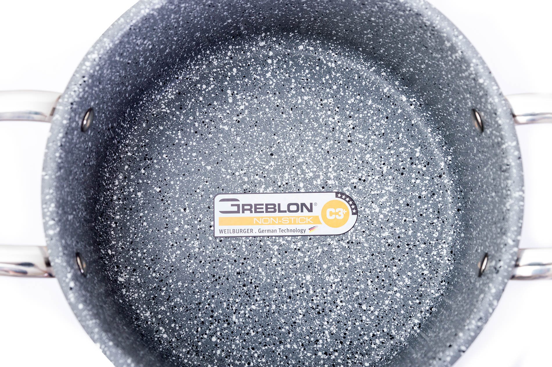G21 Súprava riadu Gourmet Miracle s cedníkom, 9 dielov, nerez/greblón G21-004NG