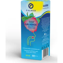 GALMED GALVERDE Sprej s príchuťou malín a mäty, 30 ml