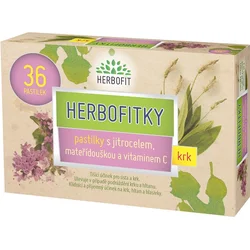 GALMED Herbofittes s pestrecom mariánskym, bodliakom a vitamínom C, 36 ks