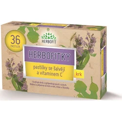 GALMED Herbofittes so šalviou a vitamínom C, 36 ks