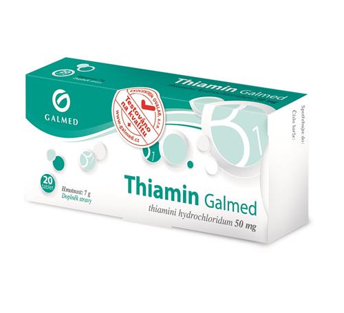GALMED Thiamin 50mg, 20 tbl