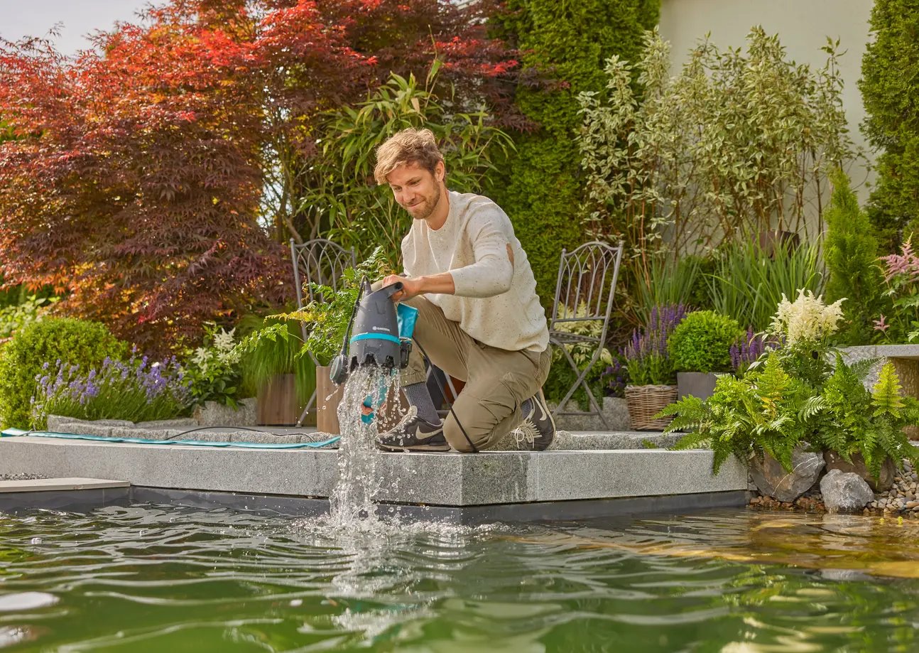 Gardena 09017-47 Čerpadlo odvoňovací pro znečištěnou vodu 20000 BASIC