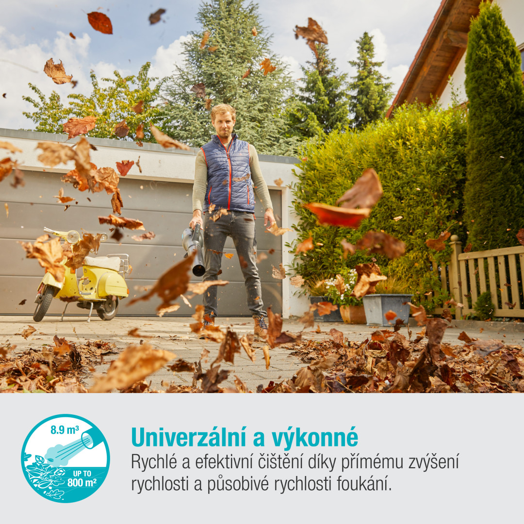 Gardena 14890-55 Fúkač PowerJet 18V P4A