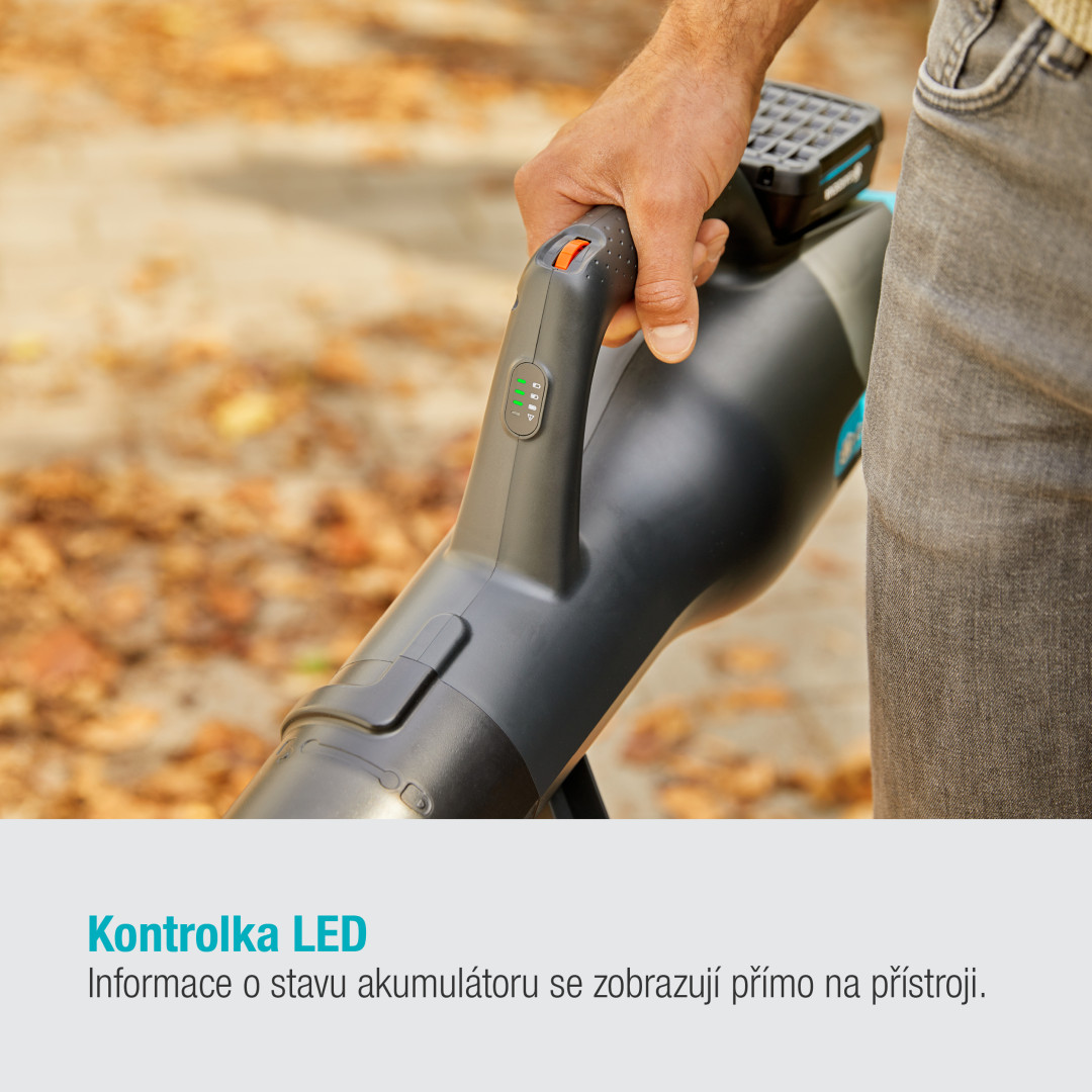 Gardena 14890-55 Fúkač PowerJet 18V P4A