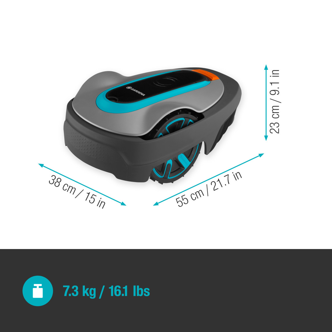 Gardena 15002-32 Robotická kosačka SILENO city 500m2