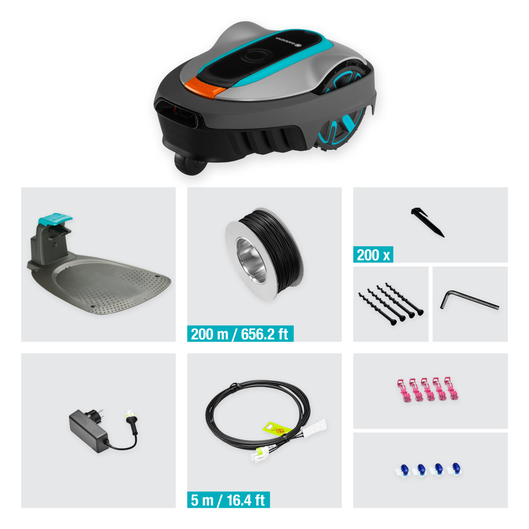 Gardena 15010-32 Robotická sekačka SILENO city 600m2