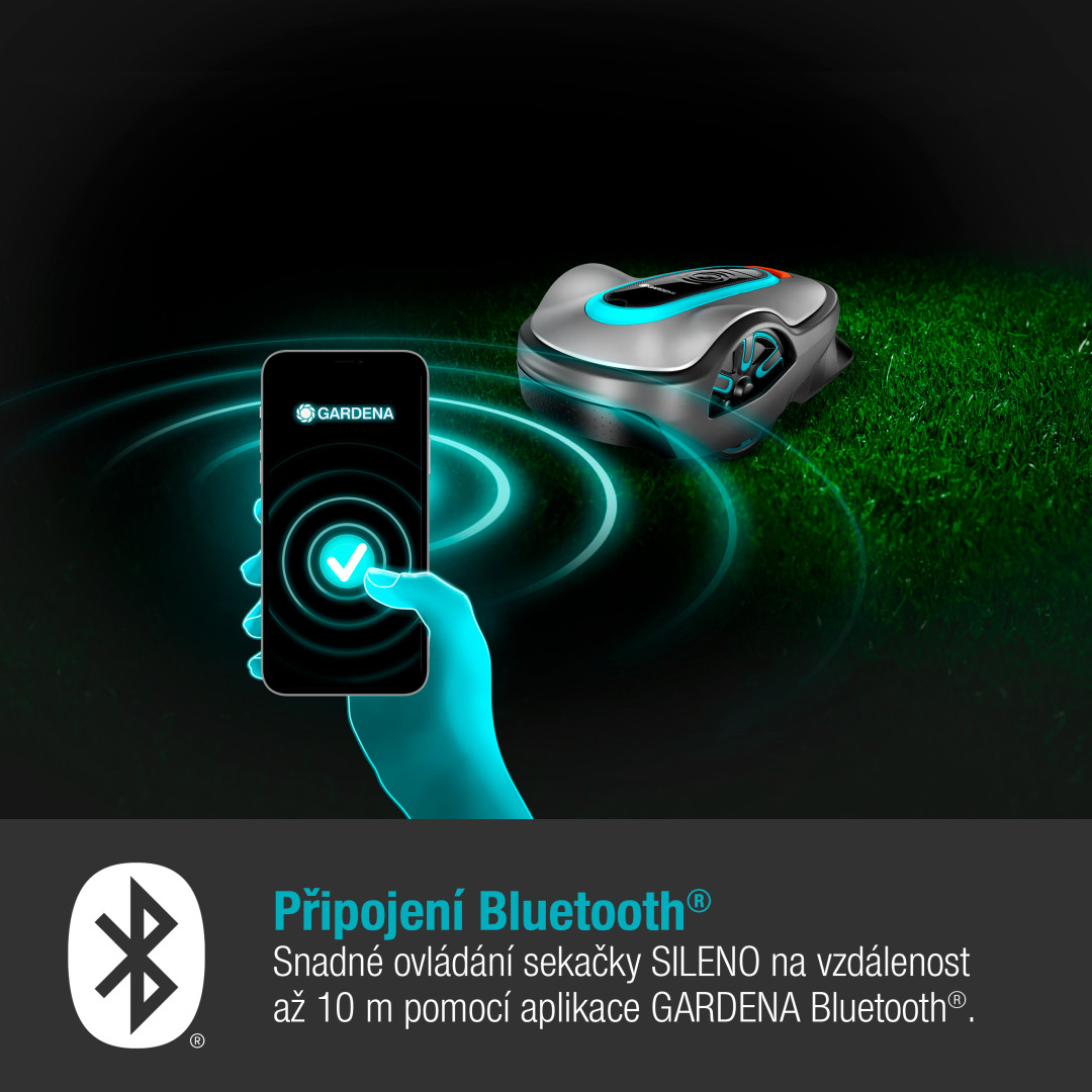 Gardena 15101-32 Robotická kosačka SILENO life 750m2