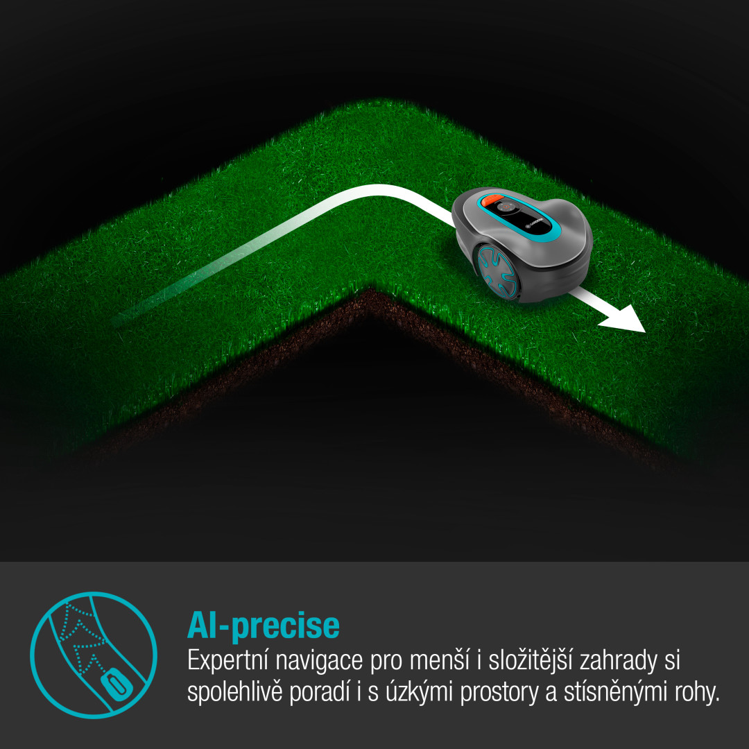 Gardena 15202-32 Robotická kosačka SILENO minimo 500