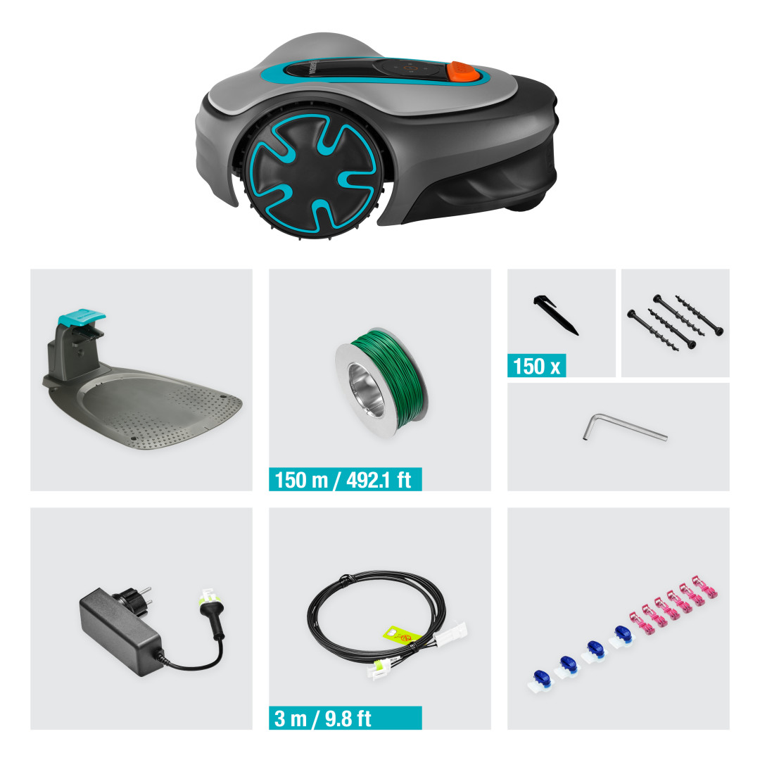Gardena 15202-32 Robotická kosačka SILENO minimo 500