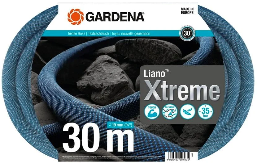 Gardena 18484-20 textilní hadice Liano Xtreme 19 mm (3/4"), 30 m